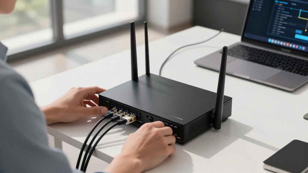 Multi WAN router for office internet backup