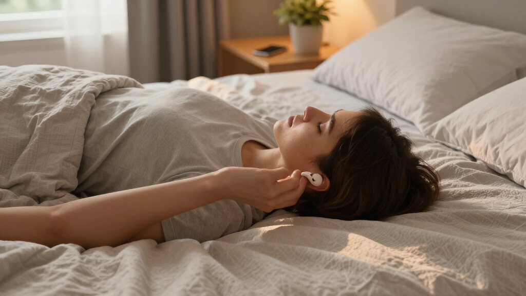 noise cancelling earbuds for side sleepers