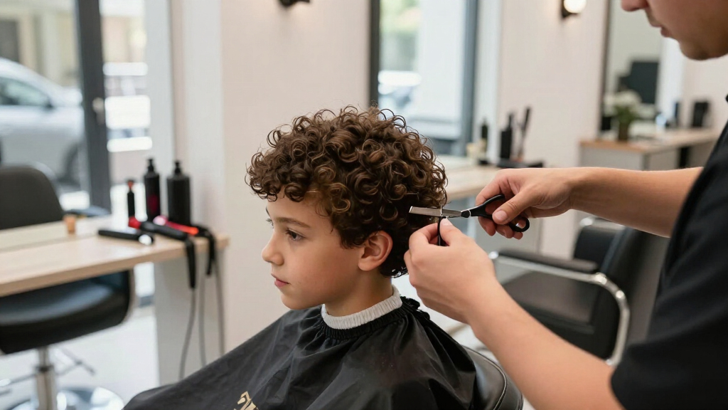 haircut for curly hair boy