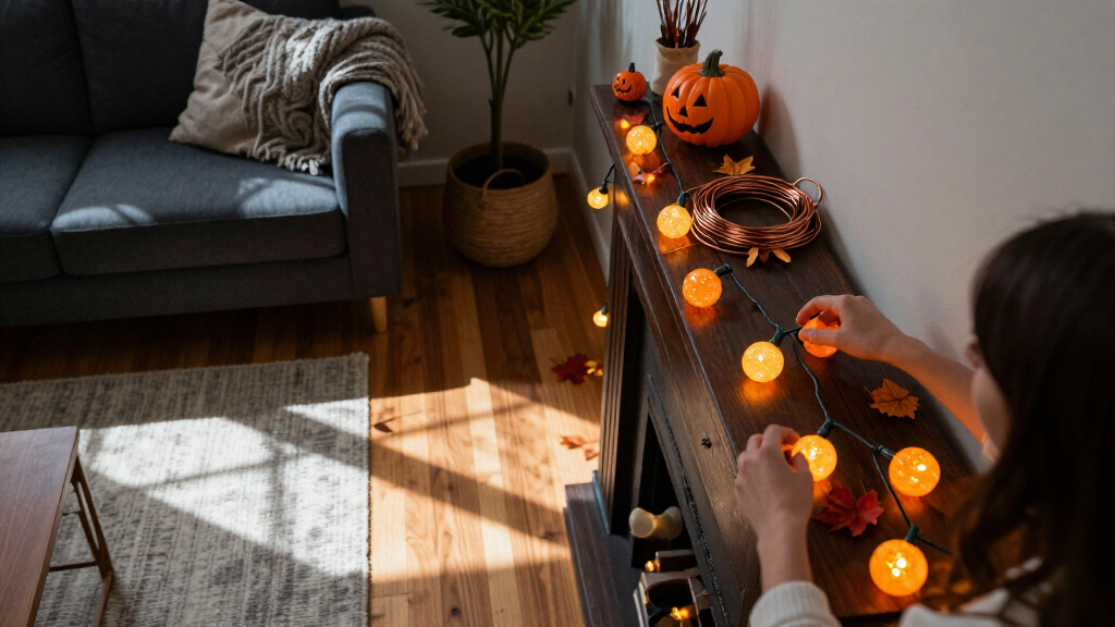Halloween string lights