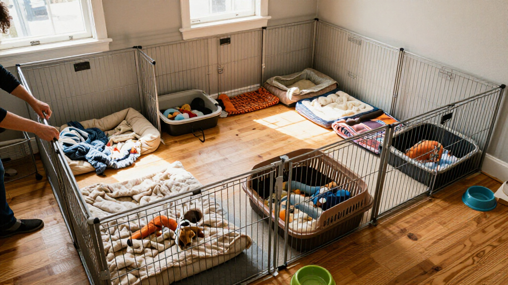 indoor dog kennel for multiple dogs