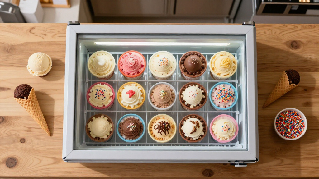 commercial display refrigerator glass door