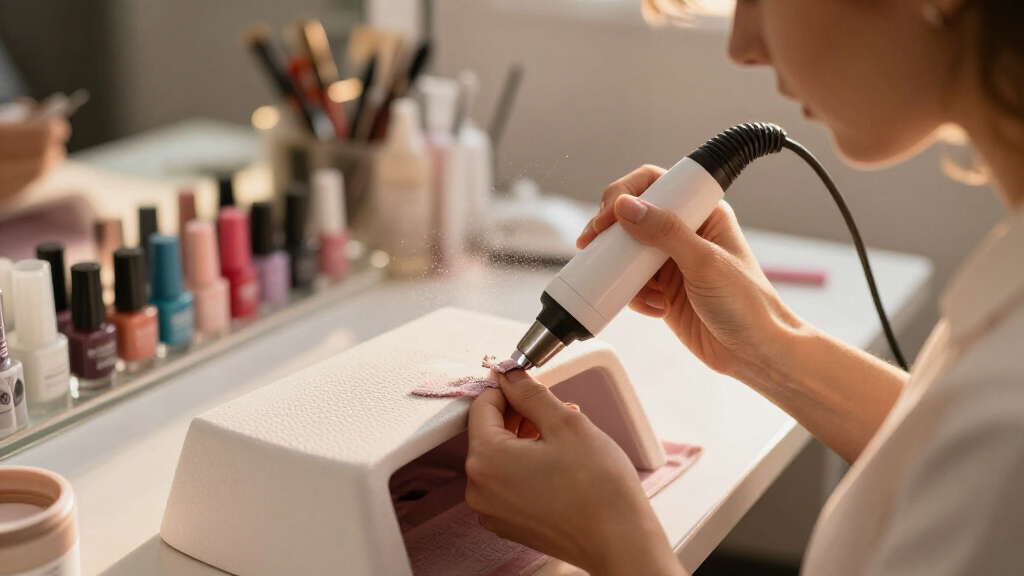 best nail dust collector for salon tables