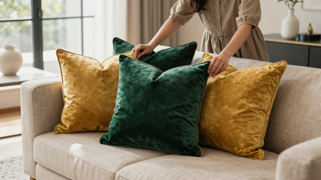 luxury throw pillows