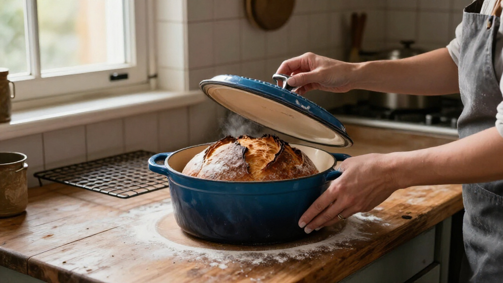 Dutch ovens for bread baking