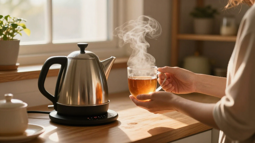 electric tea kettles with temperature control