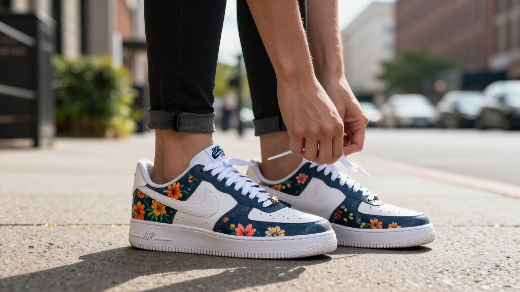 best floral Nike Air Force 1 sneakers