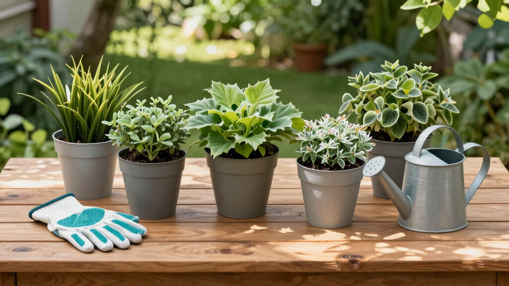 best shade container plants
