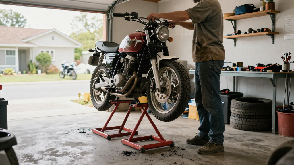 motorcycle lift stands