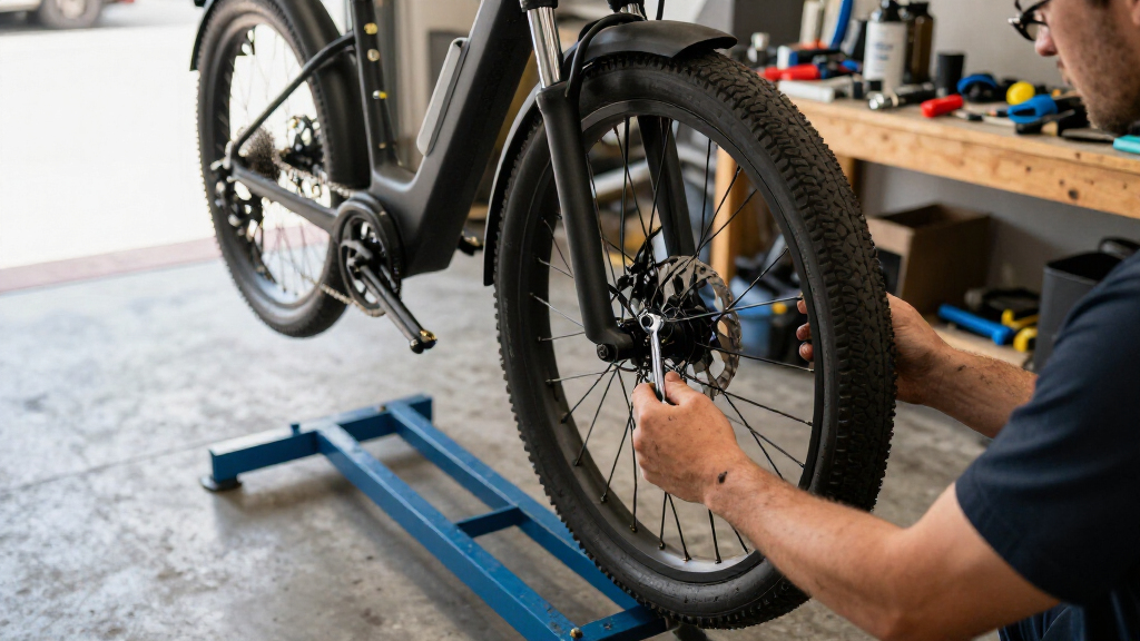 electric bike repair stands