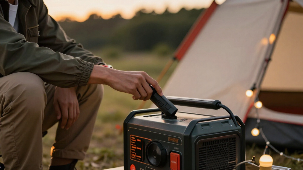 best outdoor-rated power strip for camps