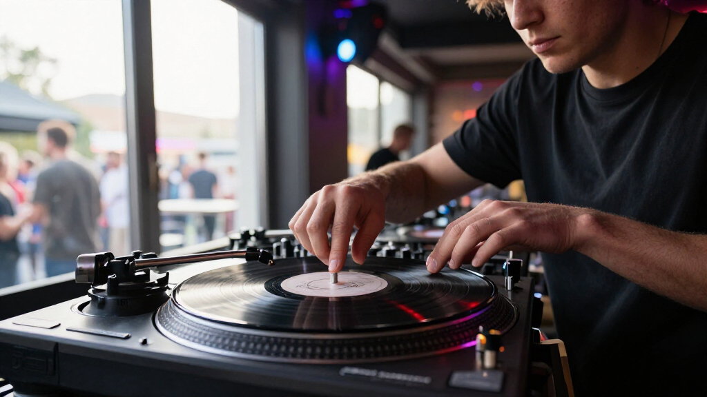 direct drive turntable for djing