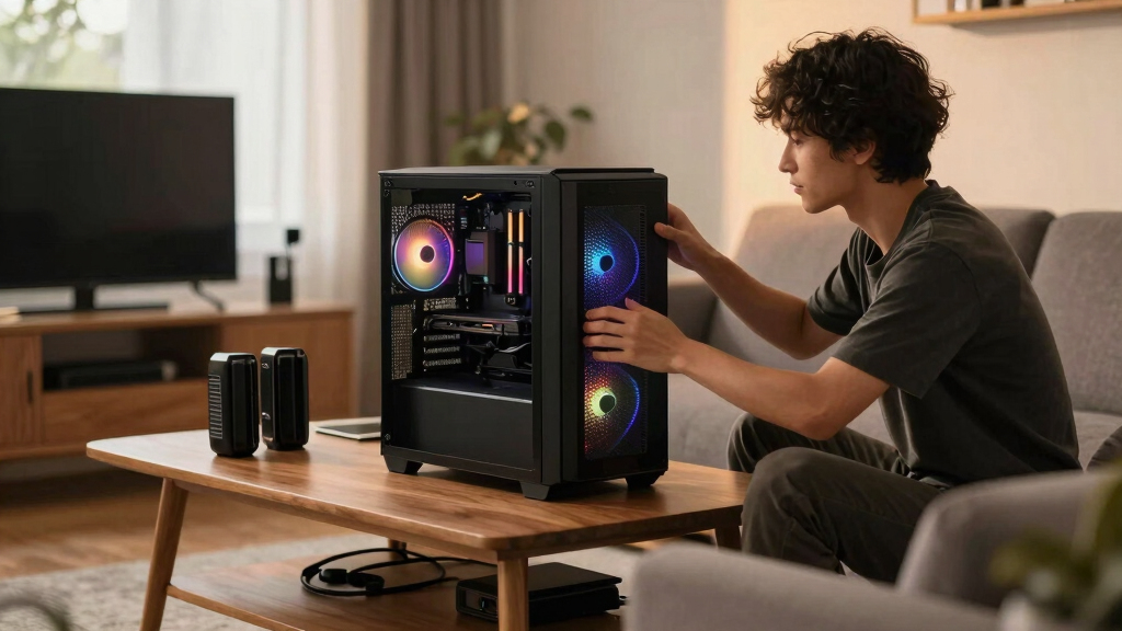 best PC cases for living room gaming