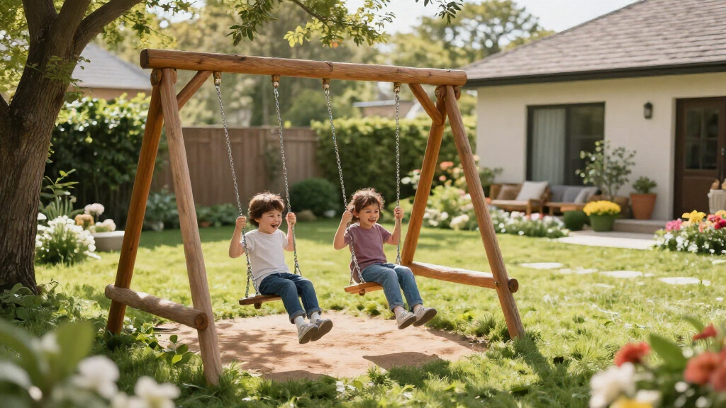 best outdoor swing sets