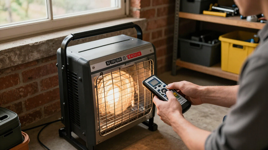 best 5000 watt garage heaters with remote