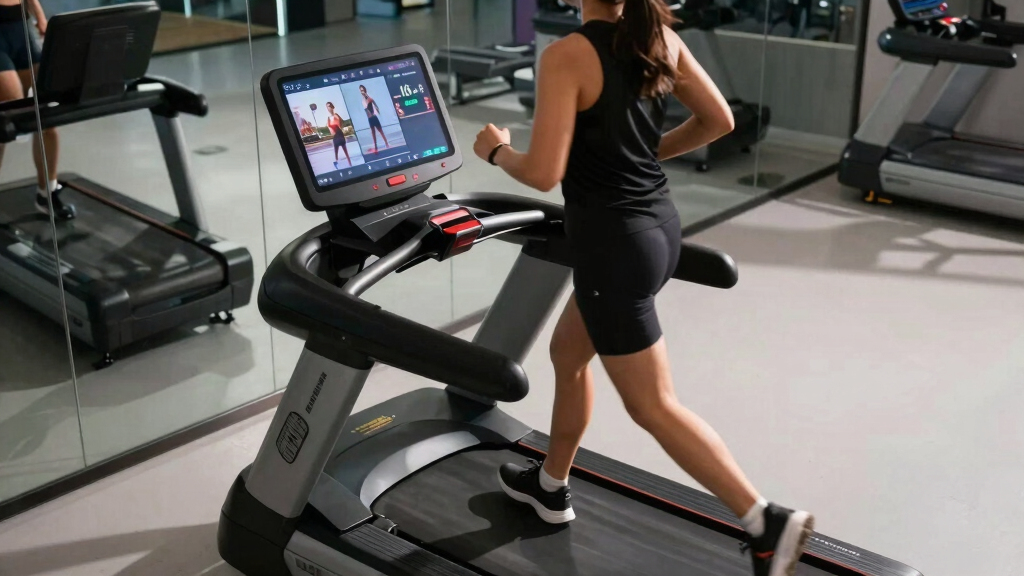 treadmill with streaming classes