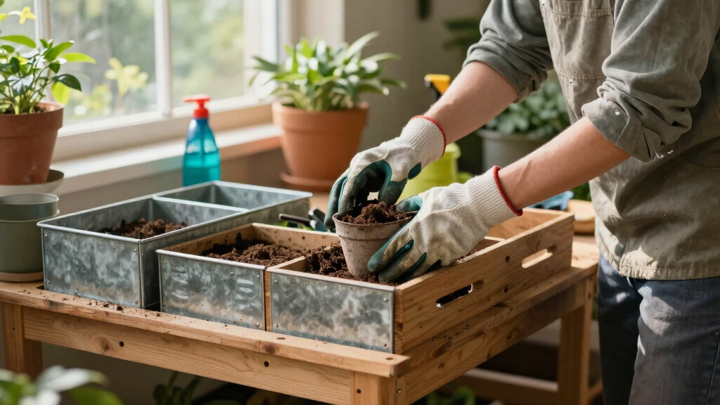 best potting benches with storage