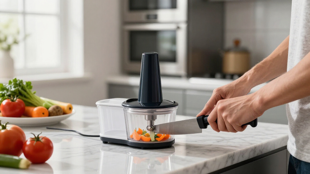 compact electric food choppers