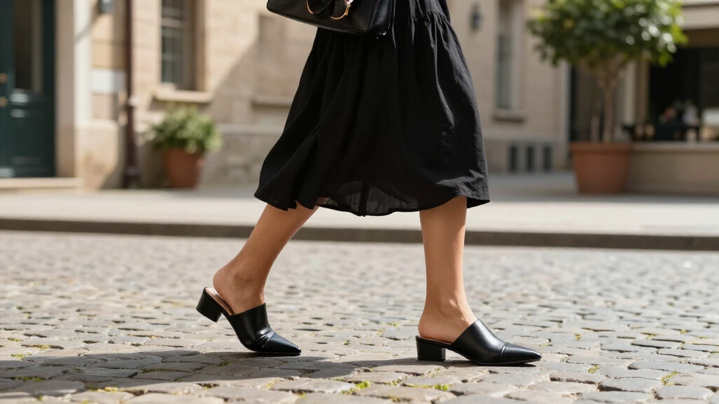 best black mules