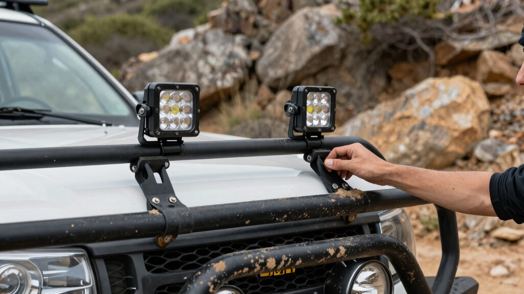 off-road vehicle LED light bars