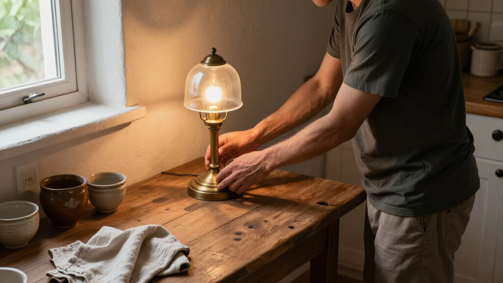 vintage farmhouse table lamps