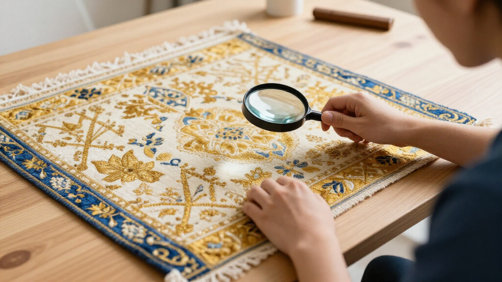 yilong radiant heat safe silk carpet