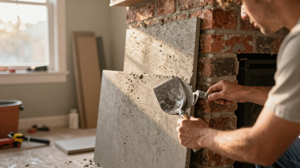 best cement board for hearth building