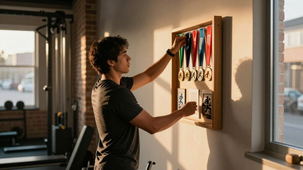 bib display frames running memories