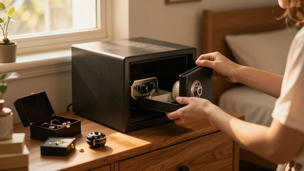 electronic safe for tax records and jewelry