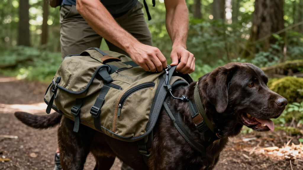 best heavy-duty dog saddlebag pack for hiking