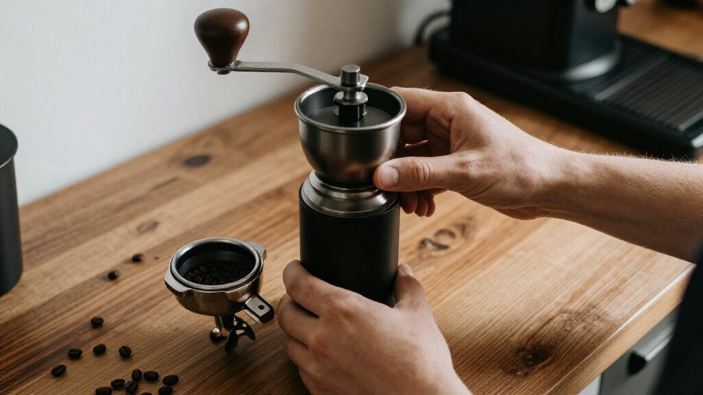 best single dose espresso grinder with blind burr access
