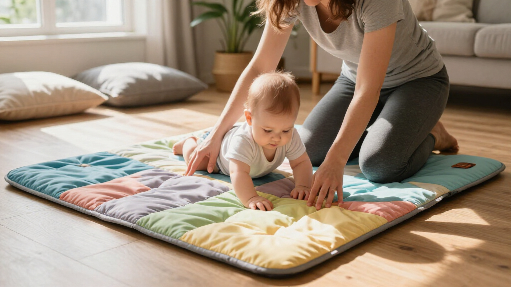 best nontoxic tummy time mats