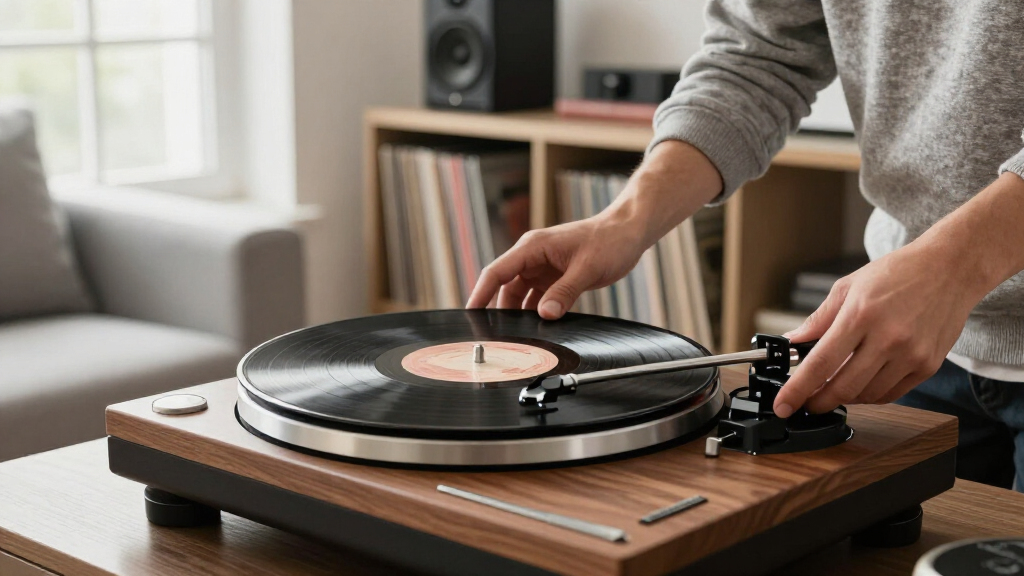 audiophile turntables and vinyl setups