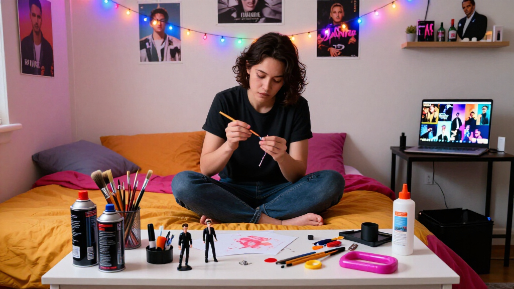 celebrity-inspired dorm decor