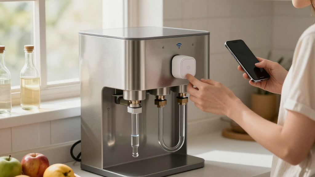 water softener with wifi monitoring