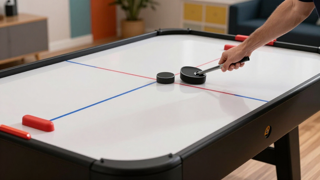air hockey table for home