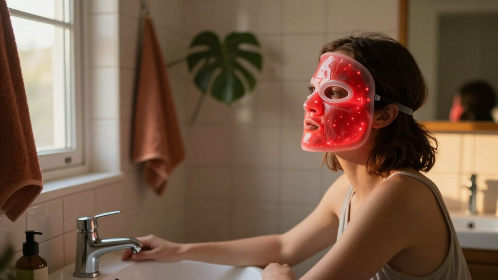red light therapy face masks