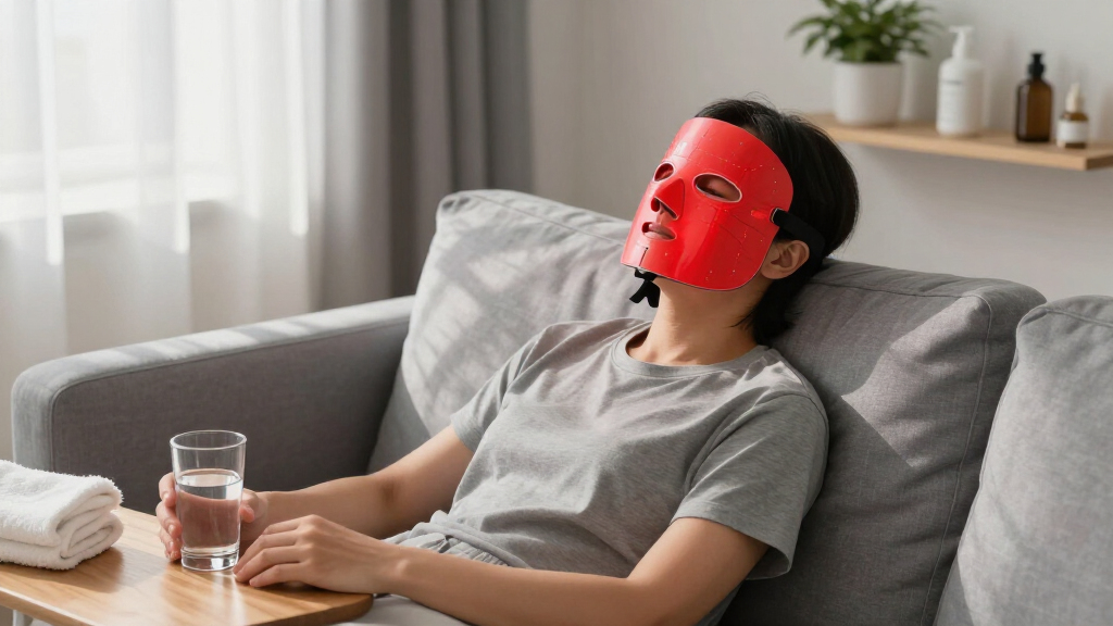 red light therapy mask