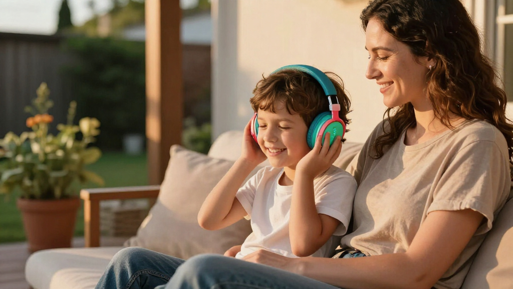 headphones for kids volume limited