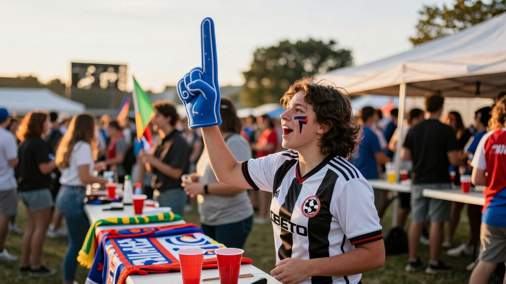 soccer fan party supplies