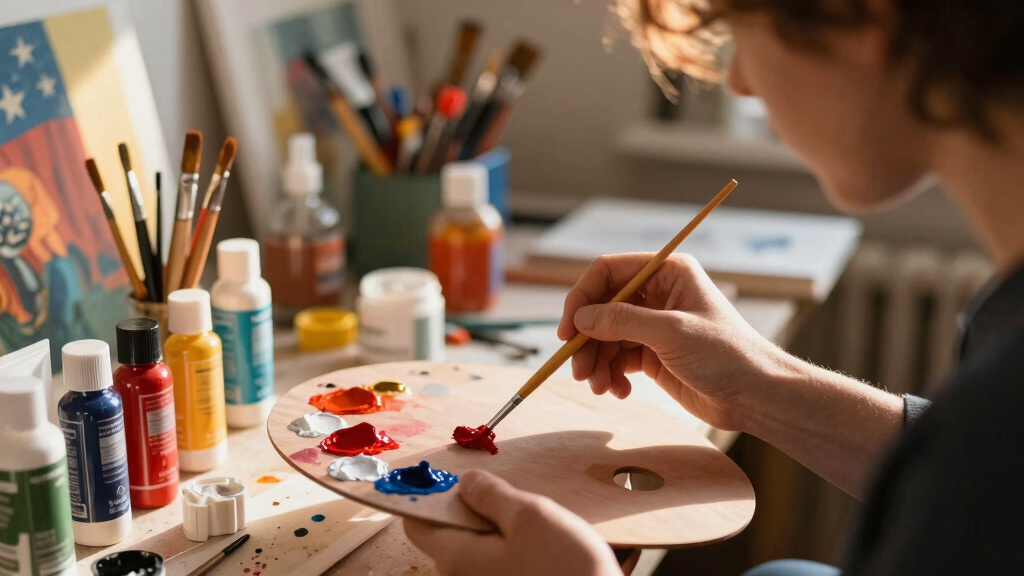 patriotic art supplies