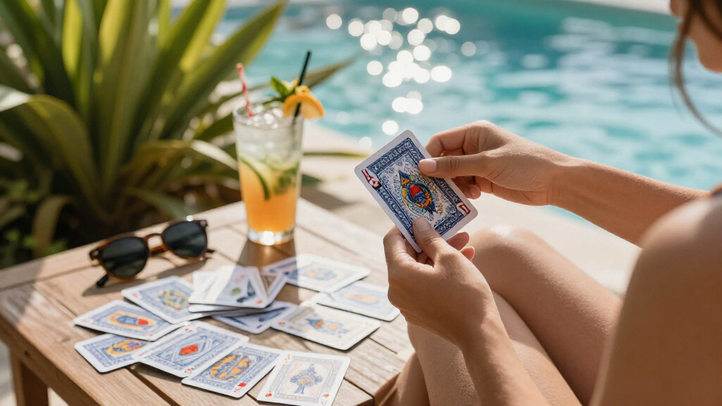 waterproof playing cards for poolside fun