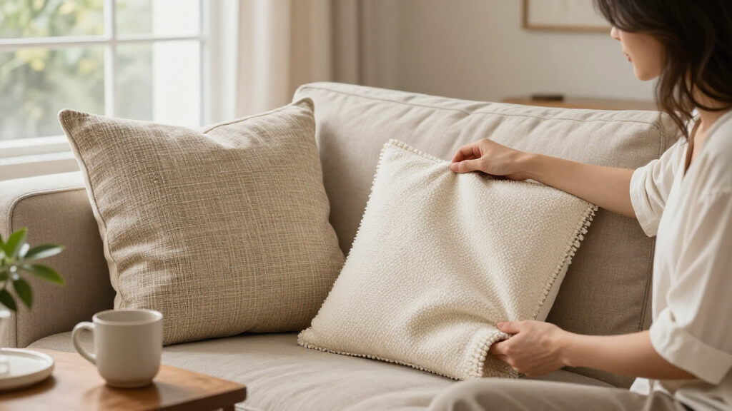 material for throw pillow covers