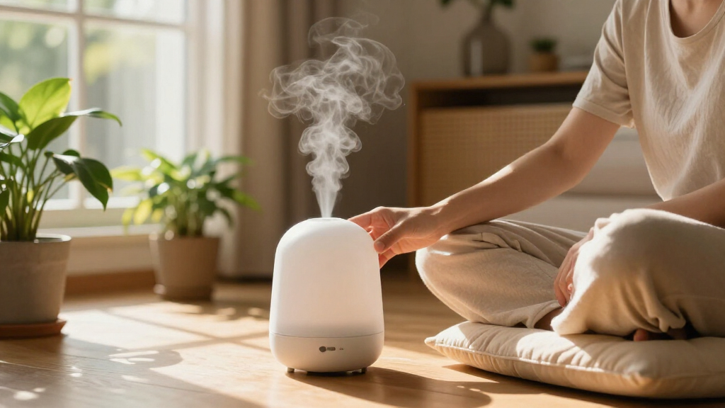aroma diffuser for stress relief