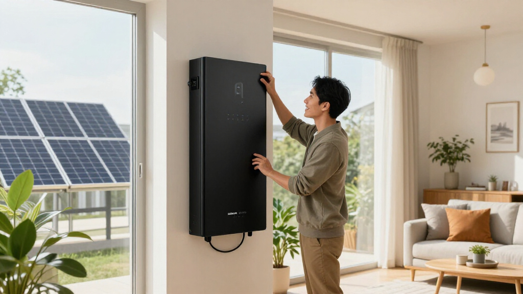 solar-powered home battery systems