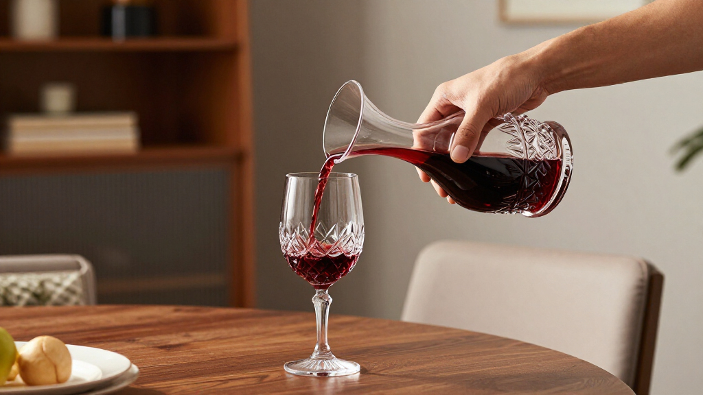 crystal glassware and decanters
