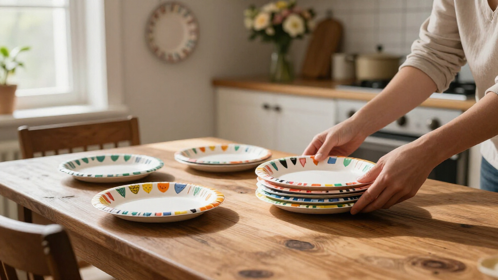 best toile party plates