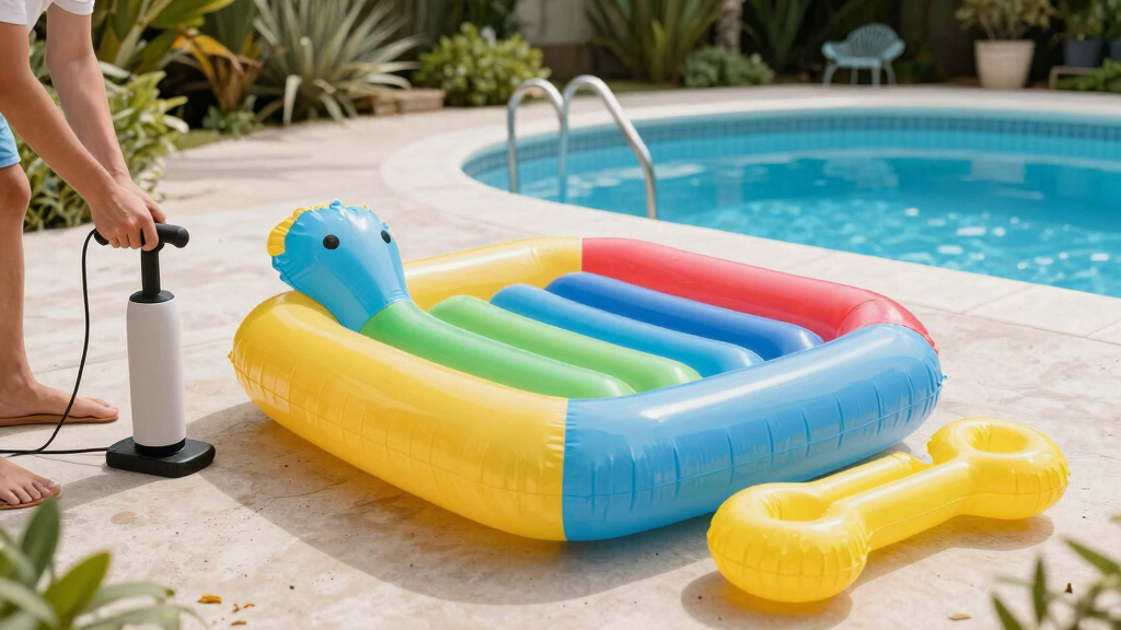 inflatable pool toys