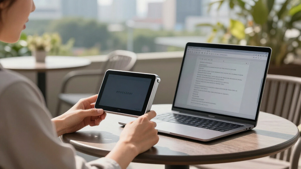 best portable monitors for travel captioning