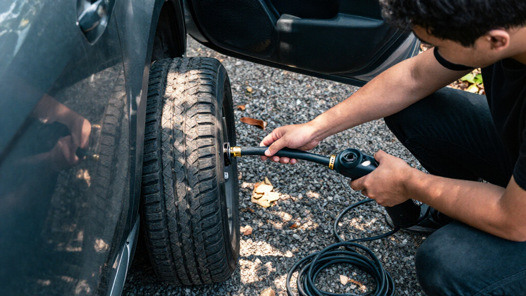 portable car tire inflators